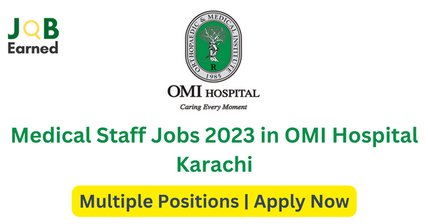 Medical Staff Jobs In Omi Hospital Karachi Apply Online