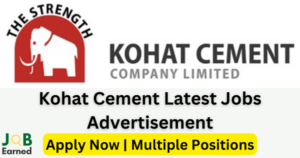Kohat Cement Latest Jobs Advertisement