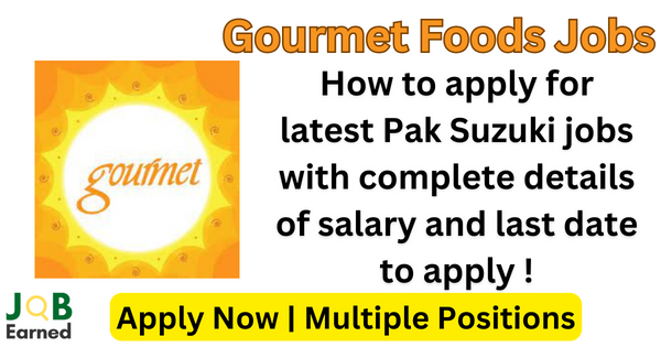 Gourmet Foods Jobs in Lahore for Audit Officer for M.Com/B.com/BBA Apply Online Now