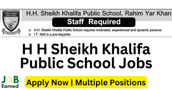 Jobs at HH Sheikh Khalifa Public School RYK 2023