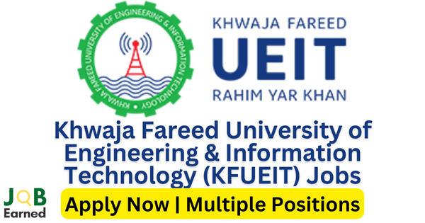 Research Positions at KFUEIT Rahim Yar Khan 2023