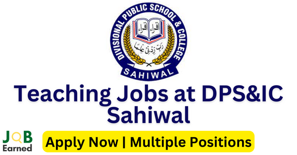 Teaching Jobs at DPS&IC Sahiwal 2023