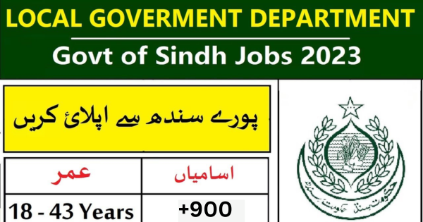 900+ Posts in Government of Sindh Local Government Department Jobs July 2023 Apply Now