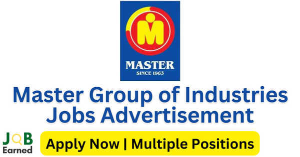 Master Group Of Industries Accounts Job Both Male & Female Can Apply