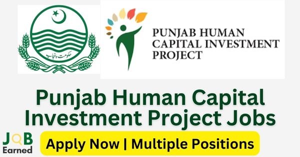 Punjab Human Capital Investment Project Government Jobs July 2023 Apply Now