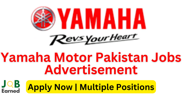 Yamaha Pakistan Jobs July 2023 for B.Com / MBA Apply Now