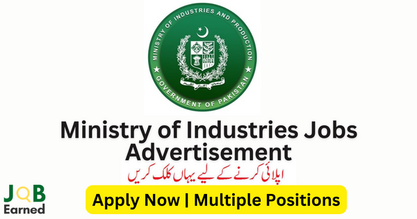 Non Profit Organization Project of Ministry of Industries Jobs September 2023 Apply Now