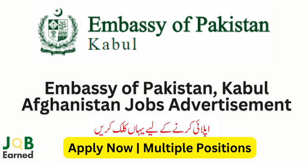 Embassy of Pakistan, Kabul Afghanistan Jobs Apply Online Now