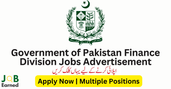 Government of Pakistan Finance Division Jobs For Both Male and Female Apply Now