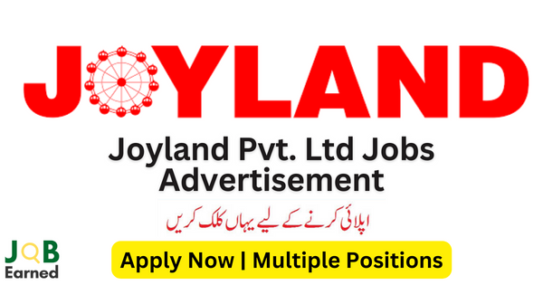 Joyland Ltd Job for Bachelors Pass Nov-23 Apply Online Now