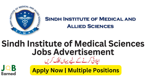 Sindh Institute Of Medical Sciences Karachi Jobs Nov-2023 Apply Now