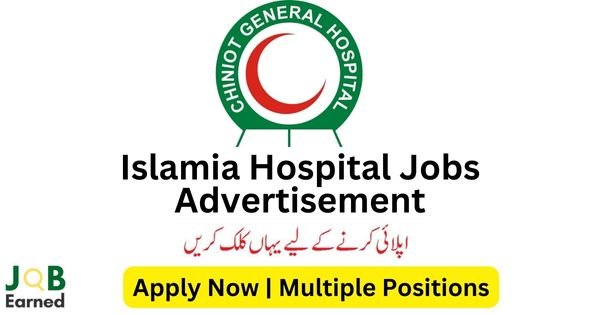 Islamia Hospital Chiniot Jobs Nov-2023 Apply Now Both Male & Female Can Apply