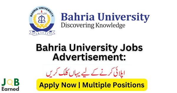 Bahria University Jobs Dec-2023 For Both Male & Female Apply Now