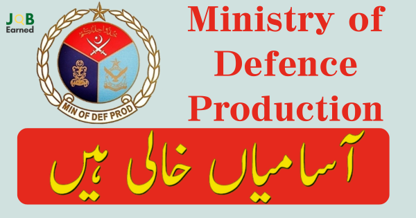 Govt of Pakistan Ministry of Defence Production Job Apply Now