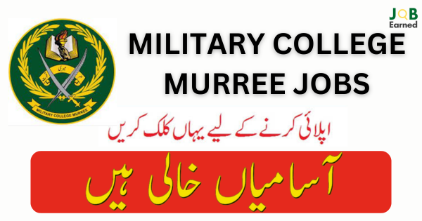 Military College Murree Pak Army Jobs April 24 Apply Now