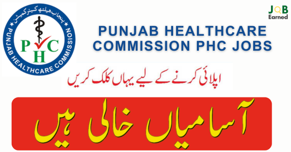 Punjab Healthcare Commission PHC Jobs April 24 Apply Now