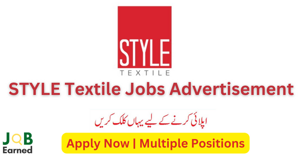 Multiple Jobs in STYLE Textile Apply Online Now