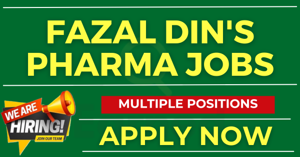 Career Opportunity at Fazal Din's Pharma Apply Online Now