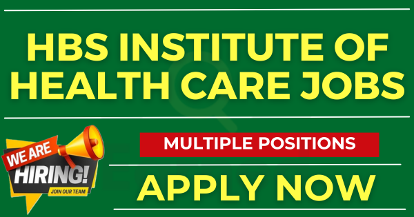 HBS Institute of Health Care Jobs Apply Online Now