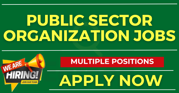 A Public Sector Organization Jobs Apply Now