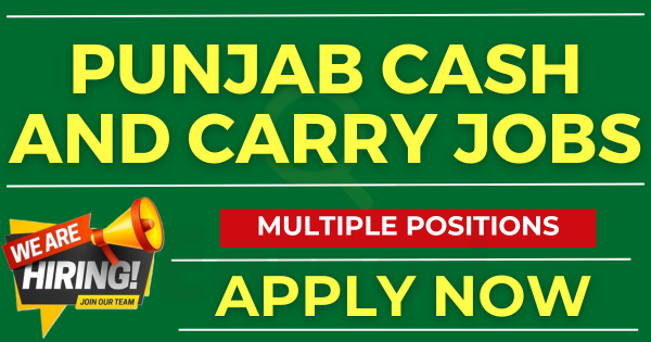 Punjab Cash and Carry Jobs Apply Now | Multiple Positions for Matric to Bachelors