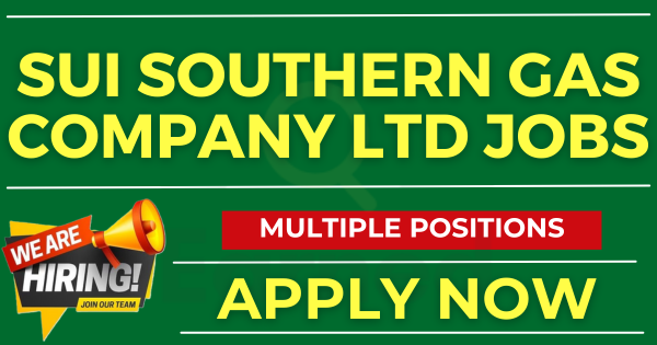 SSGCL Sui Southern Gas Company Ltd Jobs | Multiple Position Apply From All Pakistan