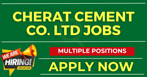 Cherat Cement Co. Ltd Job Opportunity Apply Online Now