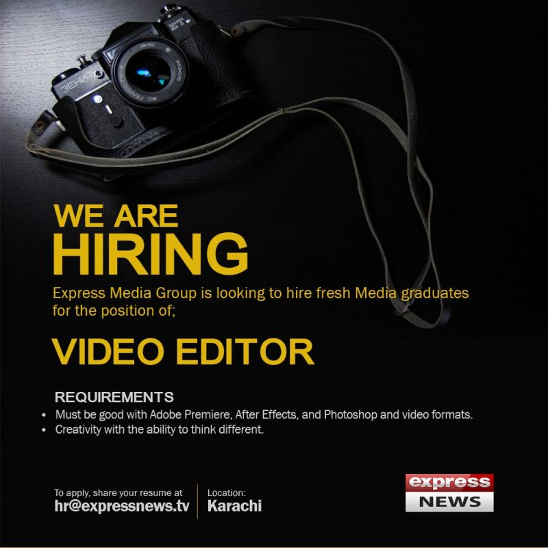 Express Media Group Job for Fresh Graduates Apply Now